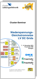 Cluster-Seminar: Niederspannungs-Gleichstromnetze (LV DC Grids)