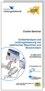 Cluster-Seminar: Echtzeitanalyse und Leistungsmessung von elektr. Maschinen und Stromrichtern