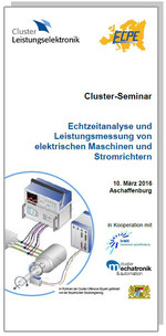 Cluster-Seminar: Echtzeitanalyse und Leistungsmessung von elektrischen Maschinen und Stromrichtern