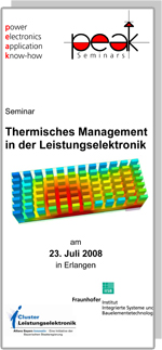 Cluster-Seminar: Thermisches Management in der Leistungselektronik