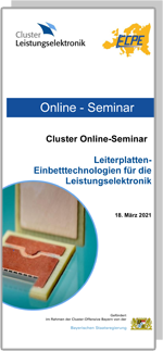 ONLINE | Cluster Online-Seminar: Leiterplatten-Einbetttechnologien für die Leistungselektronik
