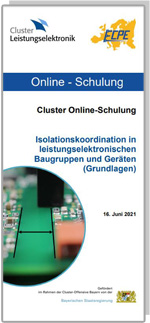 ONLINE | Cluster Online-Schulung: Isolationskoordination in leistungselektronischen Baugruppen und Geräten (Grundlagen)